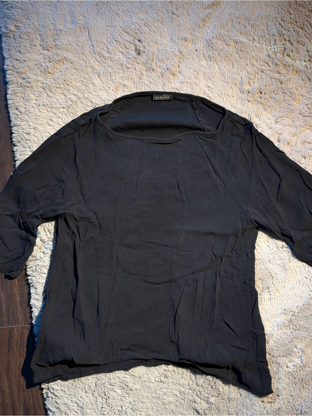 Versace 100% Silk Blouse